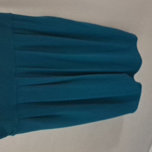 Calvin Klein Asymmetrical Blue Dress - Picture 5 of 8